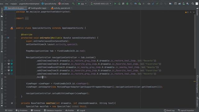 HOW TO IMPLEMENT A SPECIAL CUSTOM BOTTOM NAVIGATION BAR WITH FRAGMENTS IN ANDROID STUDIO смотреть онлайн