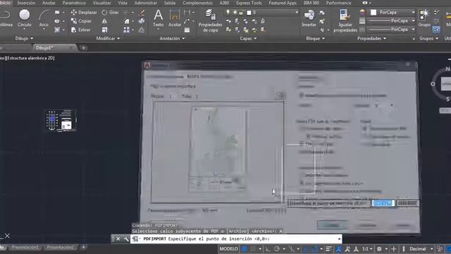 Como importar archivos PDF directamente en autocad 2017 смотреть онлайн