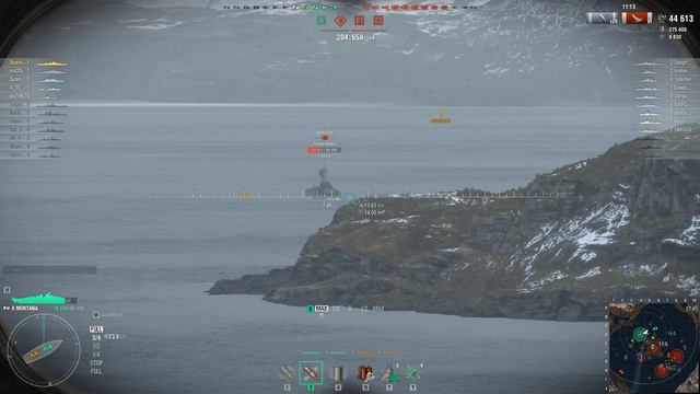 Six Kills, Four Achievements. Battleship Montana смотреть онлайн