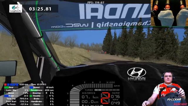 Richard Burns Rally 2016 | NGP | Chirdonhead 03:25:81 | Hyundai i-20 WRC смотреть онлайн