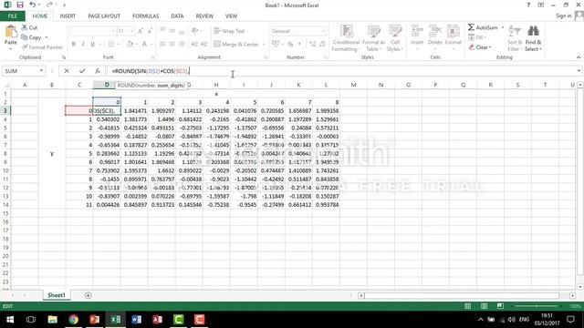 Как создать 3-х мерный график в Excell смотреть онлайн