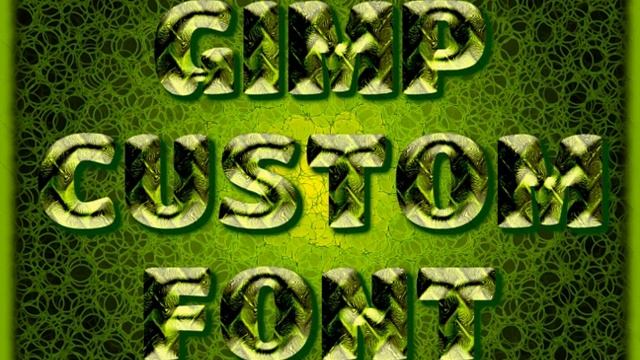 GIMP Custom Fonts (GIMP.2.10.24) смотреть онлайн