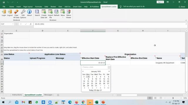 Oracle Fusion Technical Training | Oracle Fusion Technical Tutorials | HCM Spreadsheet Data Loader смотреть онлайн
