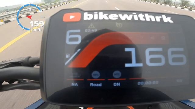 GPS Speed Test KTM DUKE 390 Gen 3 | Speedometer eroor ? смотреть онлайн