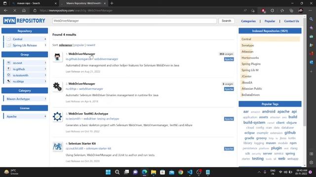 Fix Common Problem While Import Webdriver manager in Gradle Project | Importing io.github.boniga... смотреть онлайн