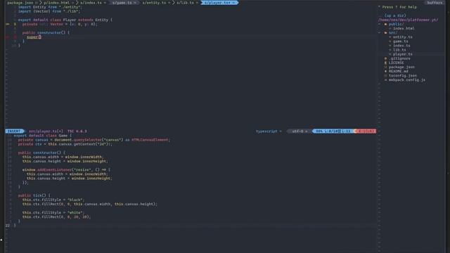 TypeScript Platformer Game Tutorial смотреть онлайн
