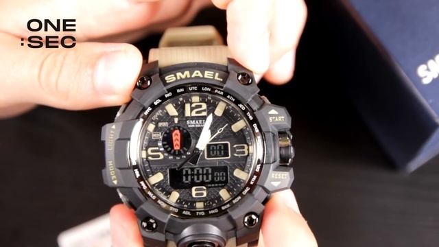 Обзор и настройка часов Smael 1545 смотреть онлайн