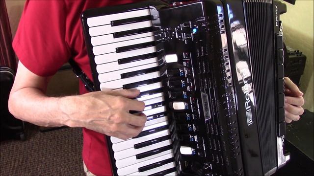 Roland 4x Accordion, Harbor Waltz, Dale Mathis Accordion смотреть онлайн