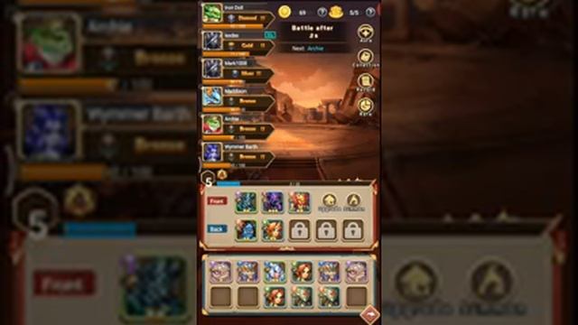 Brave Dungeon AutoChess победная стратегия смотреть онлайн