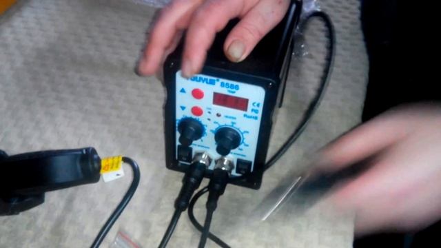 YOUYUE 8586 2 В 1 ESD Фена Паяльная станция смотреть онлайн