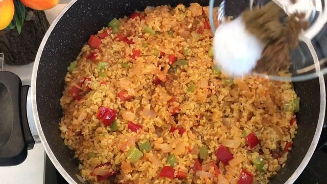 Самый вкусный булгур по-турецки | По рецепту свекрови, готовьте сразу больше?? смотреть онлайн