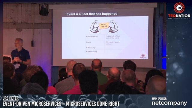 TEQnation 2022: Urs Peter - Event-Driven Microservices = Microservices Done Right смотреть онлайн