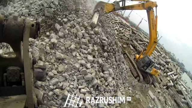 Переработка оголовков железобетонных свай (г. Ростов-на-Дону) смотреть онлайн