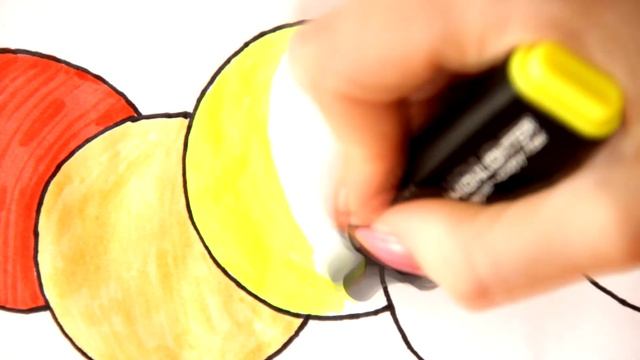 ?Как рисовать ГУСЕНИЦУ | Рисуем и ракрашиваем забавную ГУСЕНИЦУ | Изучаем цвета | Познавайка ТВ ? смотреть онлайн