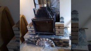 Отделка каминной топки. Часть2