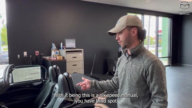 Walkaround on a 2023 Mazda MX-5 Miata Grand Touring, For Sale at Oxmoor Mazda in Louisville, KY