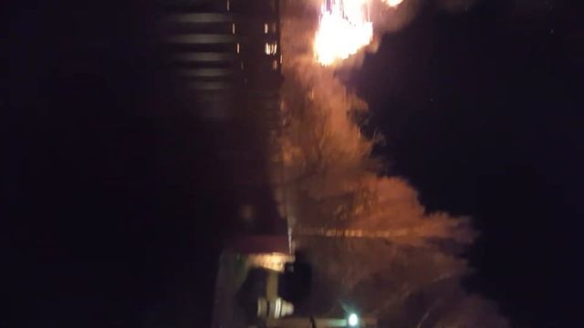 Очередной пожар в Курбе 6 мая 2018 - где вновь пожарники долго ехали смотреть онлайн