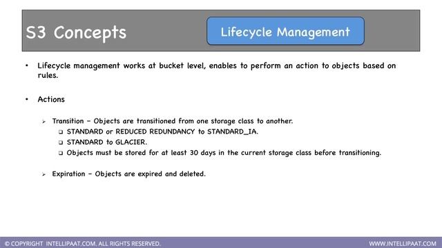 AWS S3 Tutorial for Beginners | AWS Cloud Storage | AWS Training | Intellipaat смотреть онлайн