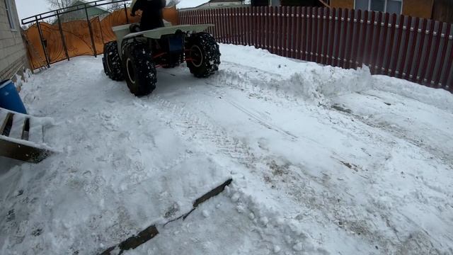 Испытание ДВУХМЕТРОВОГО ОТВАЛА смотреть онлайн