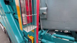 Тест мусоровоза EMI 8 куб.м на шасси JAC N90 г.Чехов