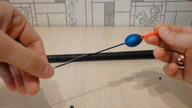 Правильное оснащение поплавочной снасти и огрузка поплавка на примере маховой удочки. #NIK_72 смотреть онлайн