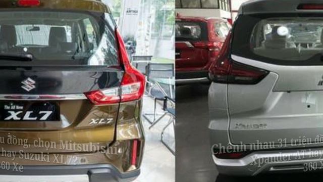 Chênh nhau 31 triệu đồng, chọn Mitsubishi Xpander AT hay Suzuki XL7 x 360 xe смотреть онлайн
