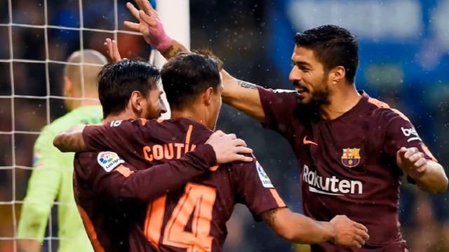 Барселона стала чемпионом. Все эмоции и лучшие скриншоты матча с Депортиво. смотреть онлайн