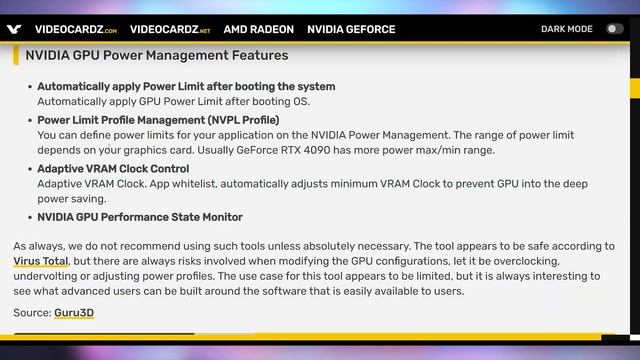 Nvidia's GPU Power Management Software смотреть онлайн