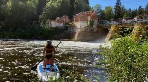 Сплав по реке Оредеж в Ленинградской области