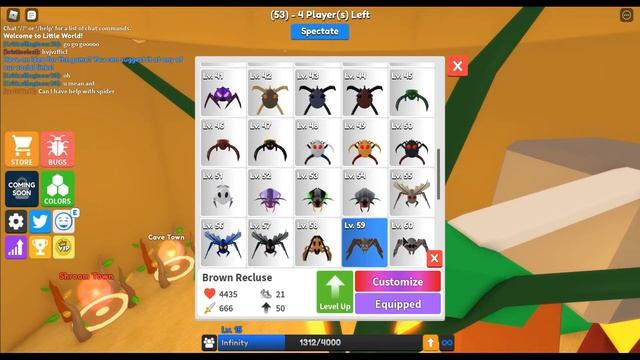 Roblox Little World (Bug Simulator) All Levels 1-106 смотреть онлайн