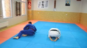 #5 Йоко Укеми. Yoko Ukemi. Страховка при падении на бок. Джиу-джитсу для начинающих