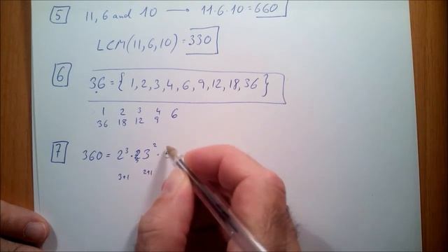 07 - How many divisors has a number? смотреть онлайн