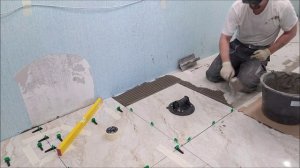 Укладка индийской плитки 60/60 на пол.mp4