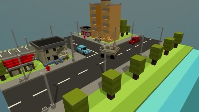 Unity Voxel Editor: VoxelMax + Tank = Explosions смотреть онлайн