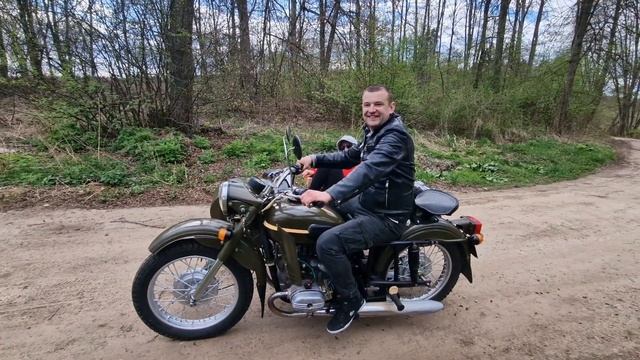 Мотоцикл Урал.Состояние нового.Открытие сезона. смотреть онлайн