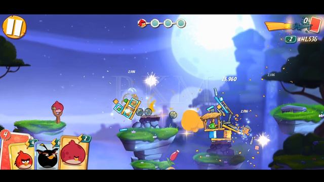 Angry Birds 2 - Slingshot Games | Level GamePlay | All Birds, Piggies Games | RKM Gaming смотреть онлайн