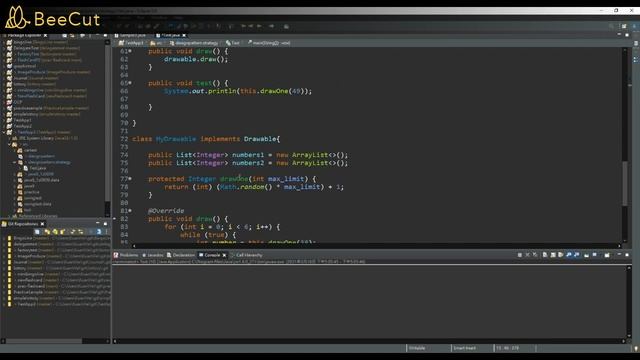 Java Design Pattern : strategy in lottory draw numbers смотреть онлайн