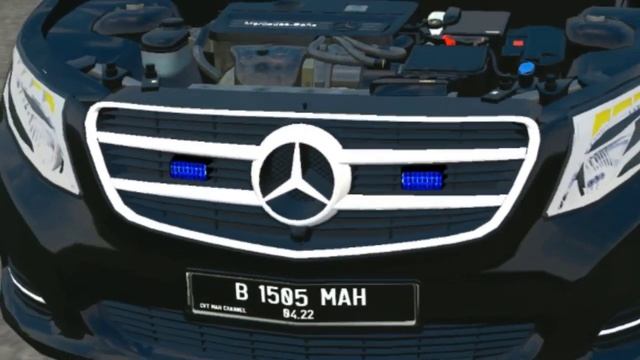 Mercedes Benz  Car Mod In Bus Simulator Indonesia - Bussid Car Mod - Bussid Bus Mod - Bussid