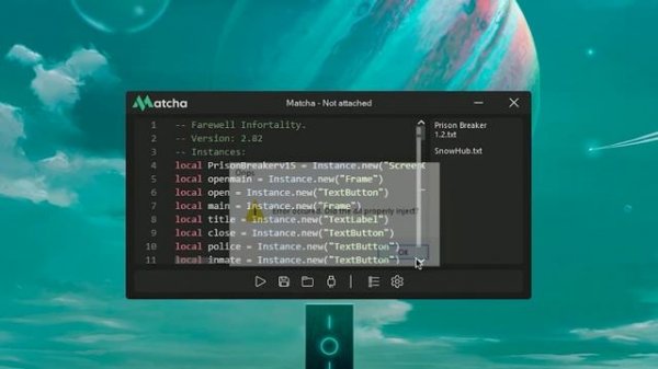 Matcha | Free Roblox Executor/Injector [Multi API] Level 8 Script Executor!