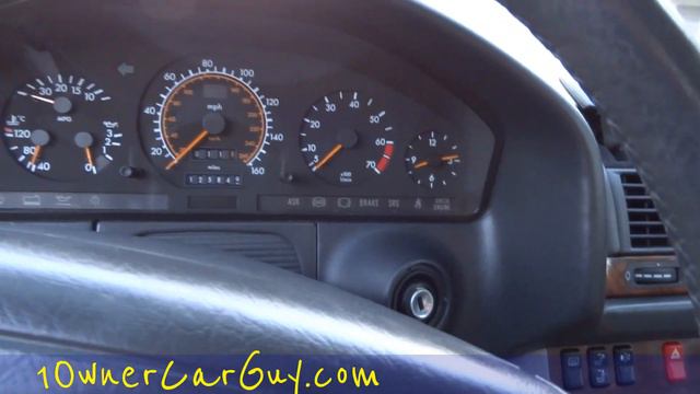 Mercedes Benz W140 S500 500 SEL 500SEL Big Body Sedan 5.0L V8 Walkaround Review