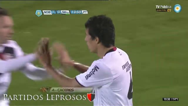 Inicial 2012 | Fecha 03 | Newell's 2 - 0 San Martín San Juan | Gol Caceres HD смотреть онлайн