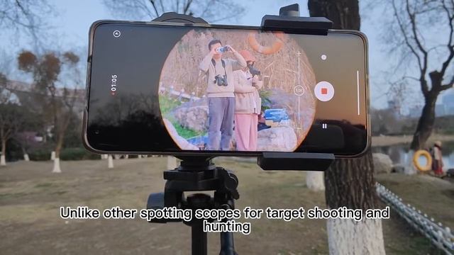TONTUBE Spotting Scope 15-45X60 Straight Professional Monocular Telescope Spyglass with Tripod смотреть онлайн