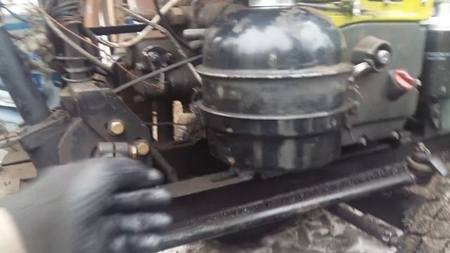 Воздушный фильтр из ЗАЗ на мототрактор смотреть онлайн