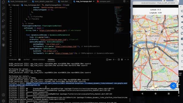 #Google Map App - Share location with friends | Firebase Dynamic Link In Flutter | Flutter Course смотреть онлайн