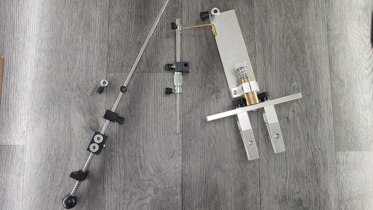 Заточное устройство с поворотным механизмом Косим. Обзор. смотреть онлайн