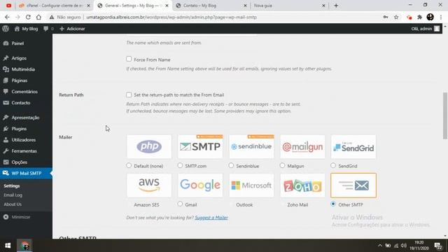 WP Mail SMTP by WPForms - Como corrigir erro de envio de emails no WordPress смотреть онлайн