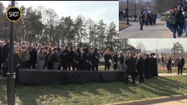 Russia Anthem + Balled Of Solider Funeral Of Vladlen Tatarsky At April 8 2023 смотреть онлайн