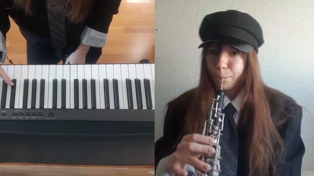 Coffin dance cover on oboe and piano 😛 смотреть онлайн