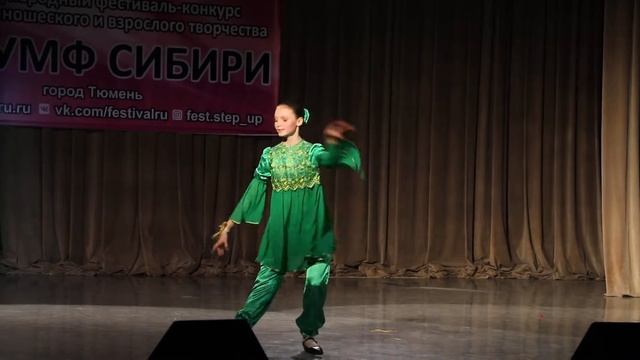 Костякова Ярослава - Татарский танец кубаляк "Бабочка" смотреть онлайн