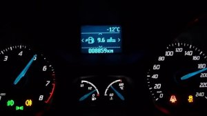 Ford focus 3 1.6 125 hp, max speed